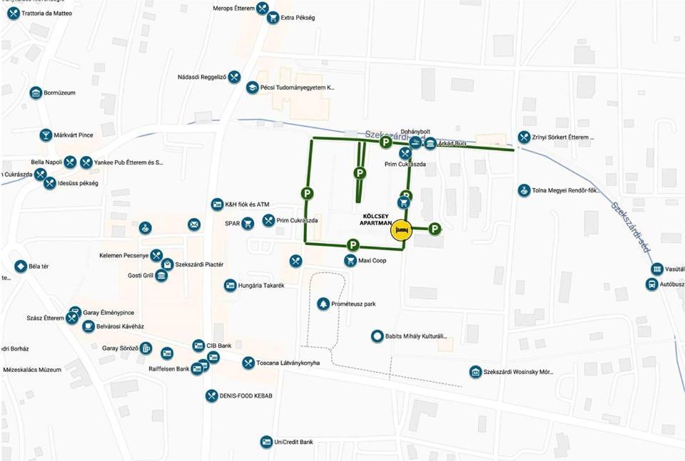 Koelcsey Apartman Apartment Szekszard Ngoại thất bức ảnh